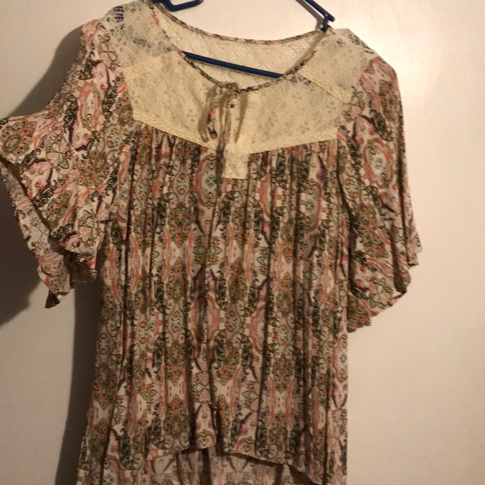 Boho Paisley Blouse